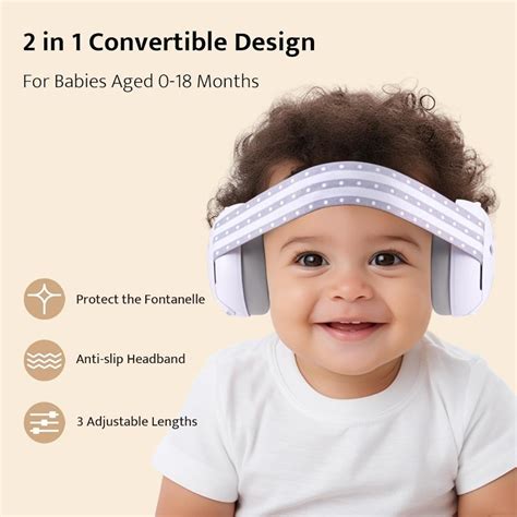 Fridaybaby Infant Newborn Safety Earmuffs Adjustable Noise Cancelling Hearing Protection 0 2 Years Walmart Com