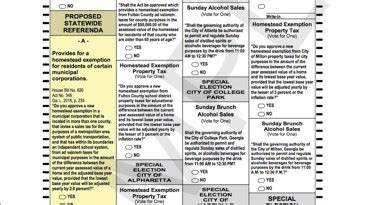 Fulton County Atlanta Tax Proposals On Nov 6 Ballot