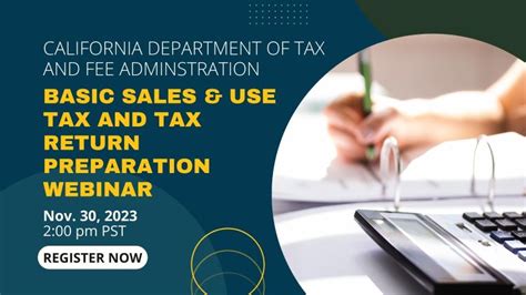 Gain An Understanding Of Sales And Use Tax District Tax Taxable And Nontaxable Labor As Well As Foreign And Interstate Taxability Learn If You Need A Seller S Permit And How To