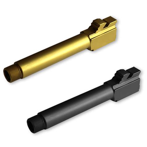 Gen 3 4 Glock Threaded Barrel Fluted Barrel Standard Length Match Grade Polygonal Profile By Igb Austria Zfi Inc