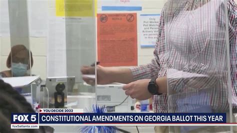 Georgia 2022 Statewide Ballot Questions Explained Fox 5 Atlanta Georgia 2022 Statewide Ballot Questions Explained Fox 5 Atlanta