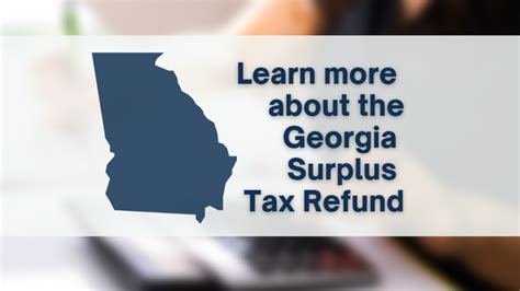 Georgia Revenue Tax Refund