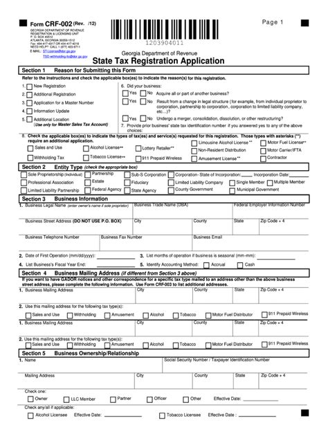 Georgia State Tax Form Pdf Fill Out Sign Online Dochub