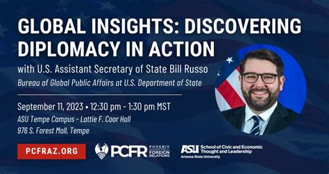 Global Insights Discovering Diplomacy In Action Phoenix Committee On Foreign Relations On Glue Up