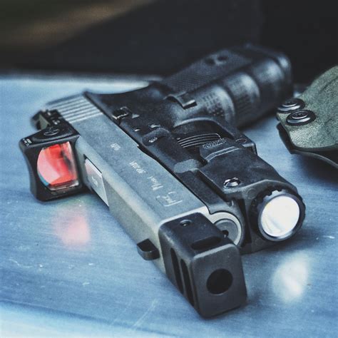 Glock 19 Gen 4 With Rmr Aplc And Kkm Precision Compensator Dara Holsters Gear Glock 19 Gen 4 With Rmr Aplc And Kkm Precision Compensator Dara Holsters Gear