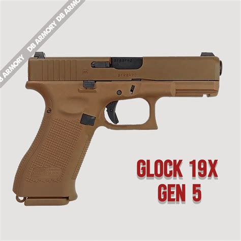 Glock 19X Gen 5 Coyote Db Armory