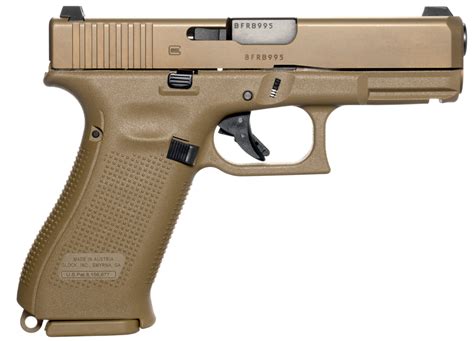 Glock 19X Gen5 9Mm 4 02 Amp Quot Glock 19X G 19X Gen 5 G19 Gen5 3 Mags Amp Orig Case Semi Auto Pistols