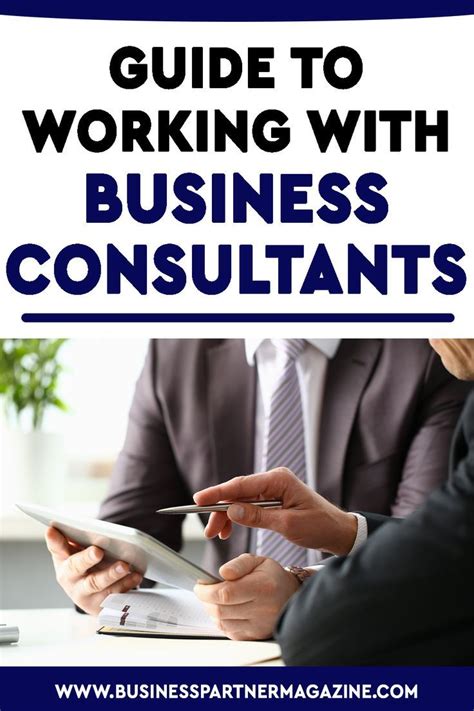 Guide To Working With Business Consultants