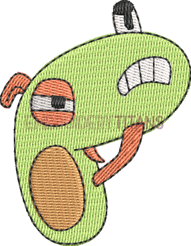 Gun The Alphabet Lore Free Machine Embroidery Design Download In Pes Jef Vp3 Formats