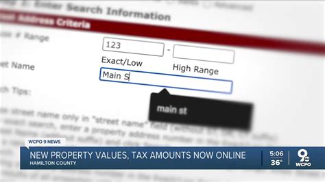 Hamilton County Property Tax Search
