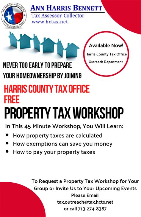 Harris County Property Tax Workshop Houston Southeast