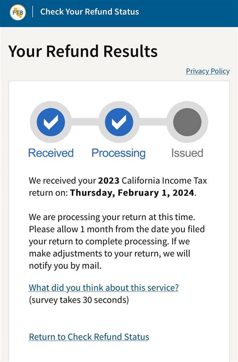 Has Anyone Received Their California State Return Even If The Website Never Updated To Issued R Turbotax