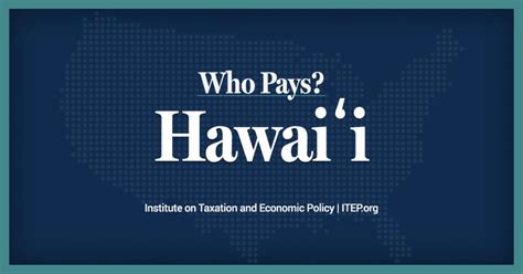 Hawai I Who Pays 7Th Edition Itep Hawai I Who Pays 7Th Edition Itep