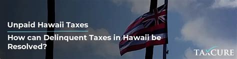 Hawaii Back Taxes Consequences And Relief Options Hawaii Back Taxes Consequences And Relief Options