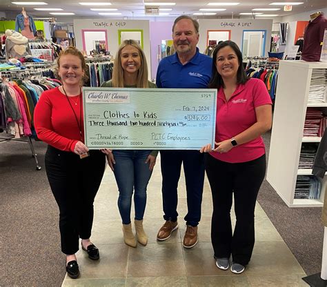 Hearts On Their Sleeves Pinellas Tax Collector Employees Donate Over 3 000 To Clothes To Kids Pinellas County Tax Collector