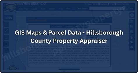 Hillsborough County Property Appraiser Downloads Maps Data