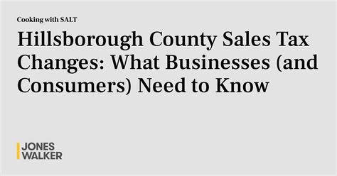Hillsborough County Sales Tax To Decrease To 6.5% On January 1, 2025 -  Rivero Gordimer | Cpa | Accounting | Payroll | Tampa Florida