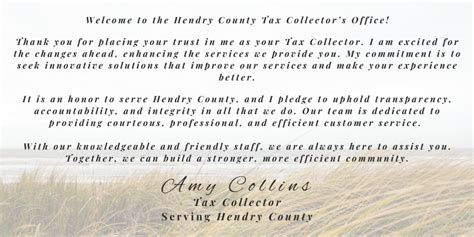 Home Hendry County Tax Collector