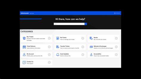 Home Ticketmaster Business