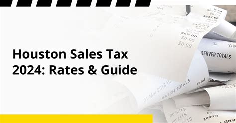 Houston Sales Tax Rate