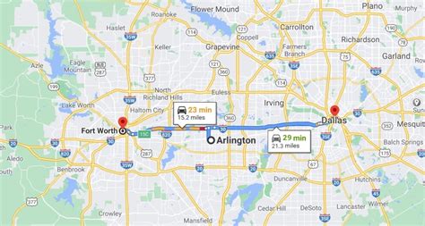 How Fast Is It? Discover How Far Arlington Texas Is From Dallas TX