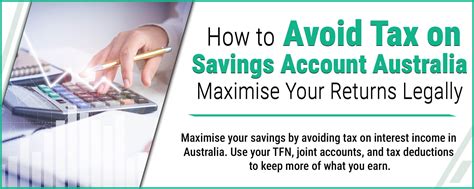 How To Avoid Tax On Savings Account
