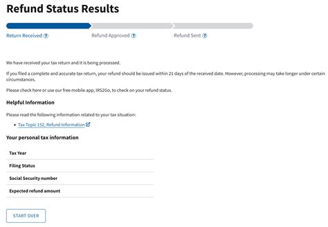 How To Check The Status Of An Ef Return Using Where S My Refund On The Irs Website
