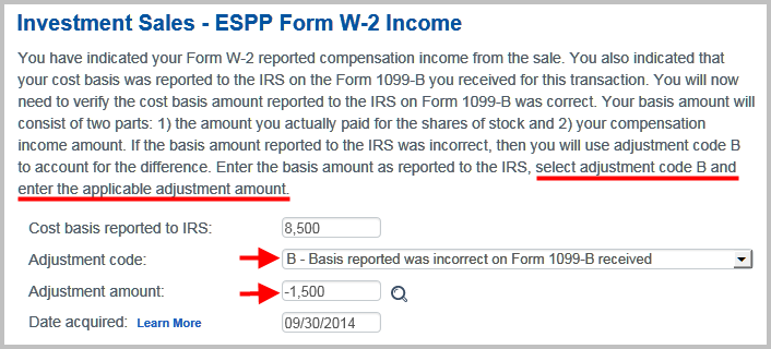 How To Enter 2024 Espp Sales In Turbotax Adjust Cost Basis How To Enter 2024 Espp Sales In Turbotax Adjust Cost Basis