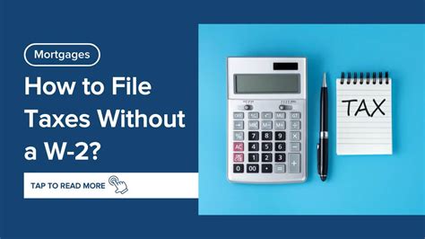 How To File Taxes Without A W 2 Supermoney How To File Taxes Without A W 2 Supermoney