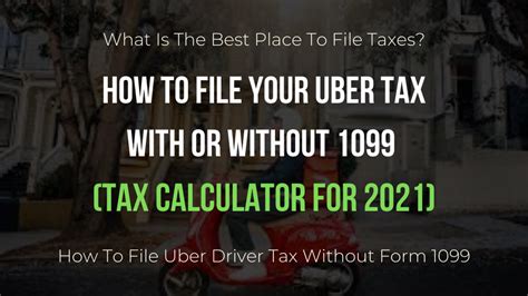 How To File Your Uber Driver Tax With Or Without 1099