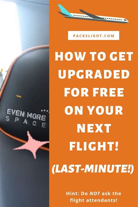 How To Get Upgraded On Your Next Flight