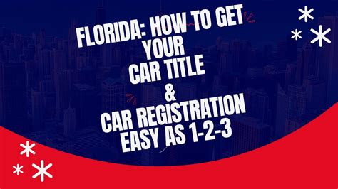 How To Register A Car In Florida