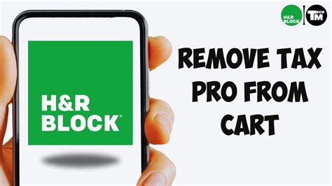 How To Remove Tax Pro From H R Block Cart How To Delete Tax Pro From H R Block Cart