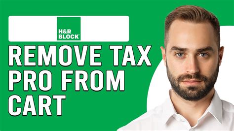 How To Remove Tax Pro From H