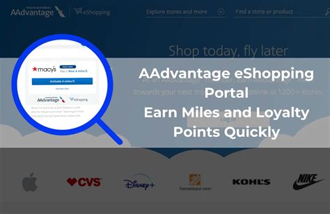 How To Use The American Airlines Aadvantage Shopping Portal To Earn Miles Loyalty Points Status Without Flying 2025 The Vacationer