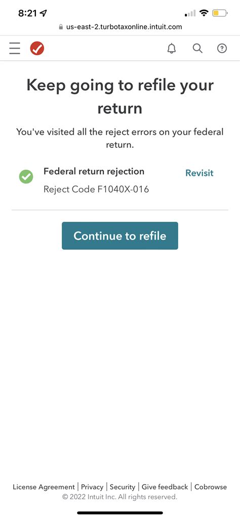 I Got This Error Message After My Corrected Return Was Rejected By The Feds Reject Code F1040x 016 What Do I Do Now I Got This Error Message After My Corrected Return Was Rejected By The Feds Reject Code F1040x 016 What Do I Do Now