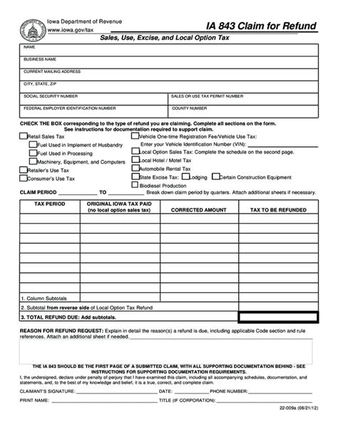 Ia 843 Form Fill Out Printable Pdf Forms Online Ia 843 Form Fill Out Printable Pdf Forms Online