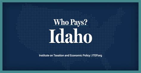 Idaho Who Pays 7Th Edition Itep Idaho Who Pays 7Th Edition Itep