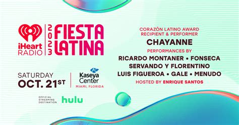 Iheartradio Fiesta Latina Iheartmedia Iheartradio Fiesta Latina Iheartmedia
