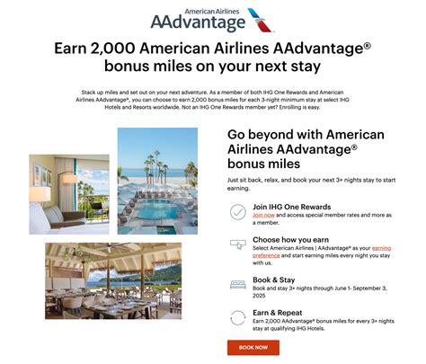 Ihg And American Airlines Promo Offers 2K Bonus Miles On Stays