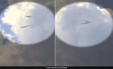 In Heart Stopping Video Delta And American Eagle Planes Nearly Collide Mid Air