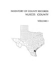 Inventory Of County Records Nueces County Courthouse Corpus Christi Texas Volume 1 Page 37 The Portal To Texas History