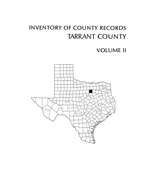 Inventory Of County Records Tarrant County Courthouse Fort Worth Texas Volume 1 Page 295 The Portal To Texas History Inventory Of County Records Tarrant County Courthouse Fort Worth Texas Volume 1 Page 295 The Portal To Texas History