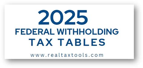 Irs Releases 2025 Federal Withholding Tax Tables Payroll Mate 2025 Has Been Updated Real Business Solution Blog