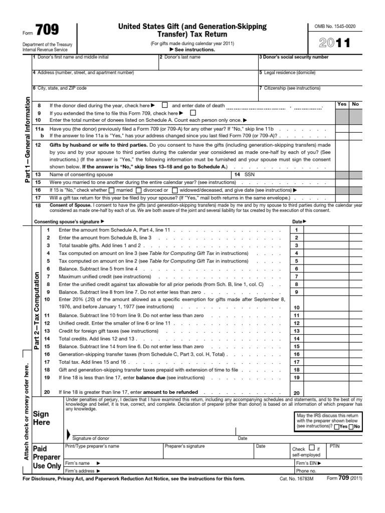 Irs Tax Form 709 Guide Gift Tax Demystified Irs Tax Form 709 Guide Gift Tax Demystified