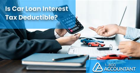 Is Car Loan Interest Tax Deductible