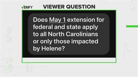 Is The North Carolina Tax Deadline Delayed
