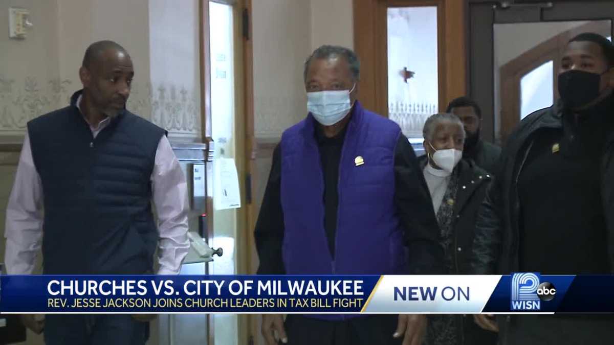 Jesse Jackson Milwaukee Faith Leaders Demand Tax Bill Change