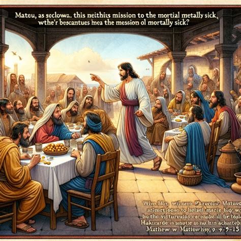 Jesus Calls Matthew Jesus Eats With Tax Collectors And Sinners Matthew 9 9 13