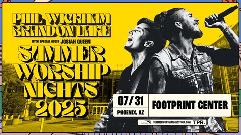 Jfh News Phil Wickham And Brandon Lake Announce Summer Worship Nights 2024 Tour